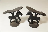 IRON MOUNTS FOR SHOE SHINE STANDS