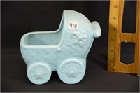 VINTAGE BABY BUGGY PLANTER