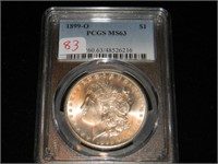 1899-0 Morgan $1 PCGS MS63