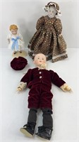 (3) VINTAGE DOLLS