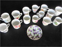 Vintage Handpainted Tea Cups (15)