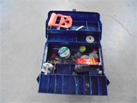 Tackle Box with reels and tackle