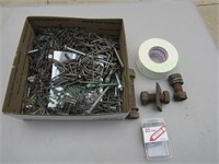 lot of misc nails & bolts