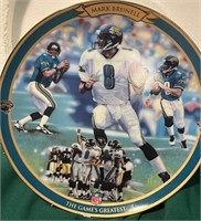 Mark Brunell NFL Collectors Plate