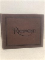 1906 Richmond Indiana Victoria history book