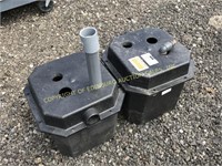 (2) NEW SUMP PUMP TRAPS