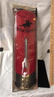 Winchester nostalgic tin thermometer.