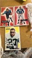 3 Cards Lot: Earl "Jug" Girad #15, Leon Hart #19 a