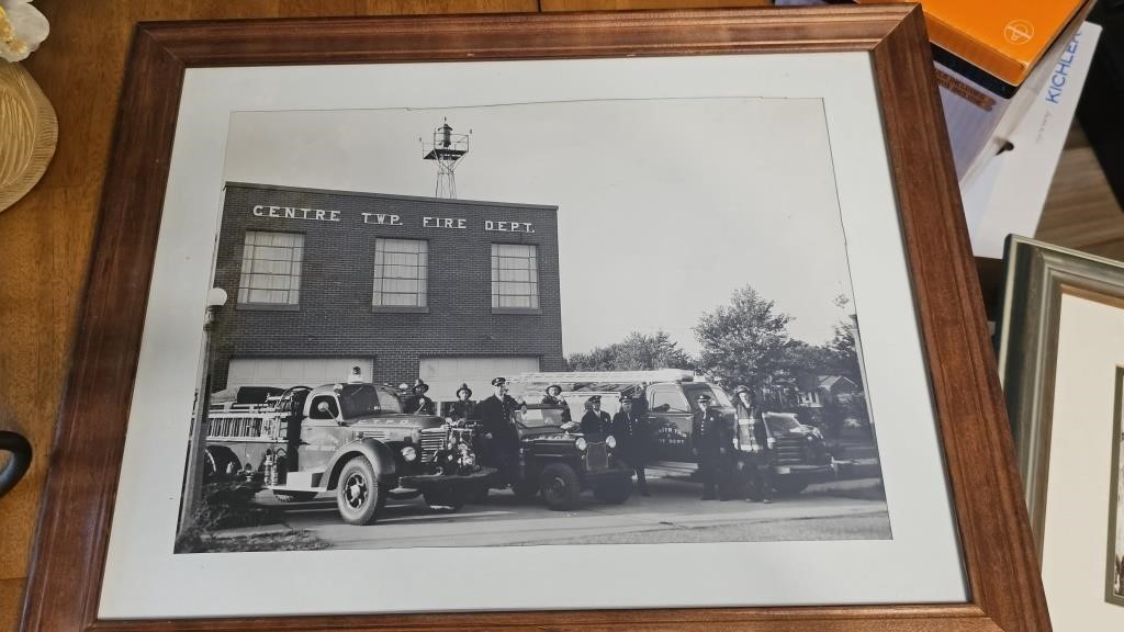 Vintage Fire Department picture CENTRE TWP DEPT