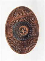 COMMEMORATIVE OVALTINE DECODER RING