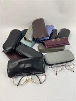 Mixed Vintage Glasses & Glasses Cases