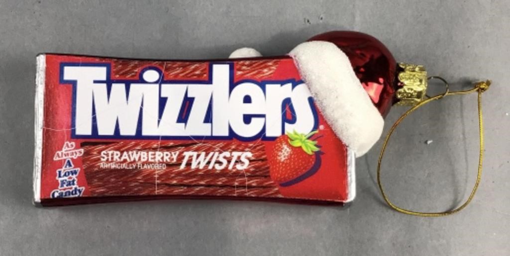 Twizzlers Christmas ornament