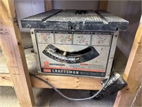 Craftsman 9" Tabletop Table Saw For Parts Only