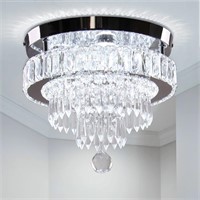 11.8 LED Crystal Chandelier - Cool White