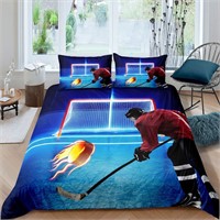 Ice Hockey 2Pcs Bedding Set Twin