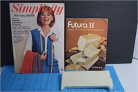 1965 Simplicity Sewing Book & Vintage Futura ll