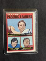 TOPPS 1971 NFC PASSING LEADERS