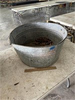 Vintage Galvanized Wash Tub