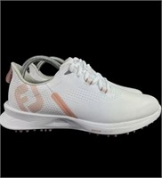 Footjoy Fuel Women’s White Peach Pink Golf