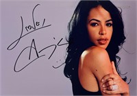 Autograph COA Aaliyah Photo