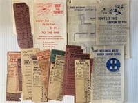 VINTAGE TORONTO TRANSIT PAPERS