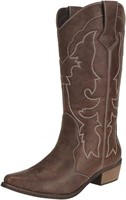 SheSole Ladies Cowgirl Cowboy Boots for Women Wide