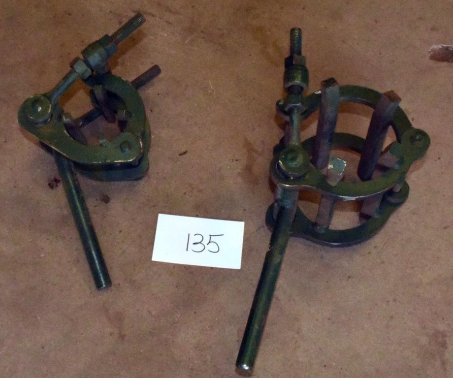 (2) Pipe Joiner Clamps