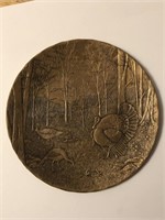 Bronze Wendell August Forge Turkey Plate