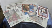 Pope John Paul II magazines and newspapers
