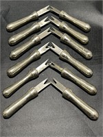 MCM SET OF 12 COCKTAIL FORKS