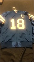 Number 18 Indianapolis Colts jacket Used