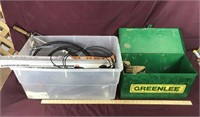 Greenlee Toolbox And Lot Of Tools