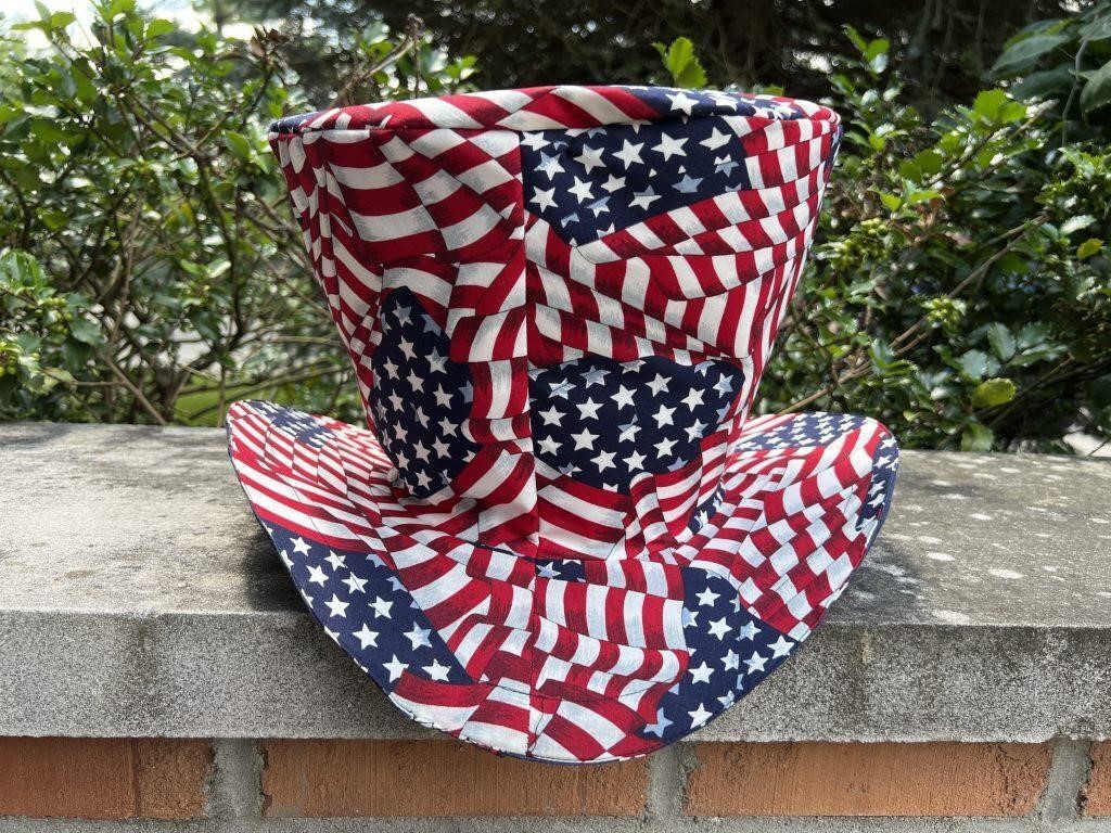 Patriotic 4th of July Uncle Sam Top Hat
