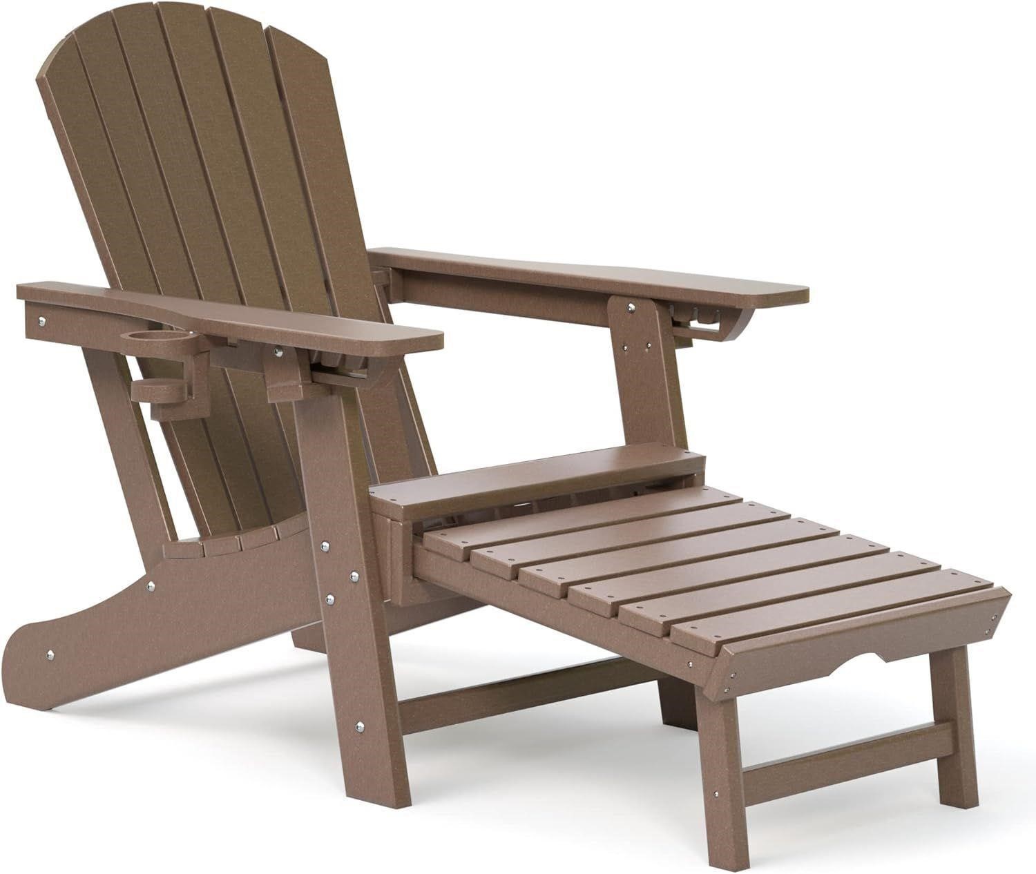 TORVA Folding Adirondack Chair Lawn Outdoors