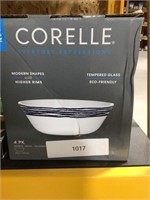 Corelle 4pk bowls new / sealed