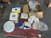 Fiberglass Tape, Pipe Exp Jointing, and Sand Paper