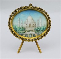 Antique Taj Mahal Miniature Painting