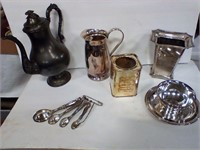 Silver plate assortment/Measuring spoons