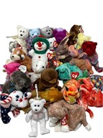 Large Lot Of Beanie Babies