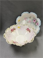 German Chinaware Center and Serving Bowls