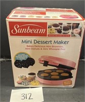 Sunbeam mini dessert maker