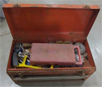 (BD) Craftsman tools box with various tools