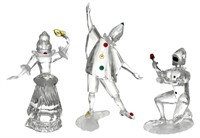 T - SWAROVSKI HARLEQUIN FIGURINES (L47)