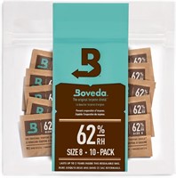 Boveda 62% RH Size 8-10 Pack Two-Way Humidity