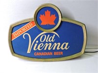 Vintage Electric Old Viena Beer Sign / Light