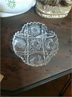 American Brilliant Cut Glass Bowl