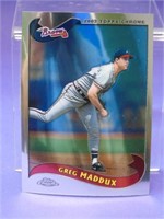 2002 Topps Chrome Greg Maddux #240