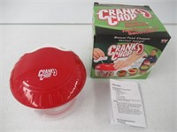"Used" Crank Chop Food Chopper & Processor