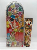 Vintage Disney kaleidoscope & skill pinball