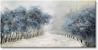 AIANHUA Winter Snow Landscape Wall Art 40x20